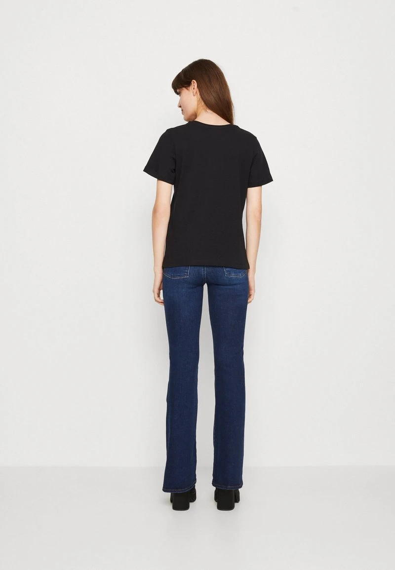 Even&Odd T-Shirt Print - Black 3 Even&Odd T-Shirt Print - Black – Bild 3