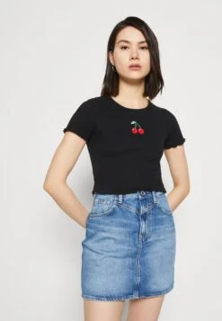 Even&Odd T-Shirt Print - Black -Even&Odd 0aa2d89556264420bee9c4e3f1b38902