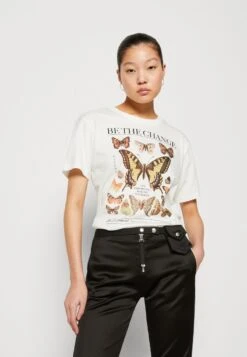 Even&Odd T-Shirt Print - Off-white -Even&Odd 0be667ed18b0471eb24a27bf809d8658