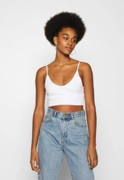 Even&Odd 2 PACK - Top - White/black -Even&Odd 0f17dfe4f4b24ed48a829a42522637c0