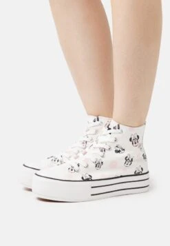 Even&Odd DISNEY MINNIE MOUSE - Sneaker High - Rose Gold-coloured/white
