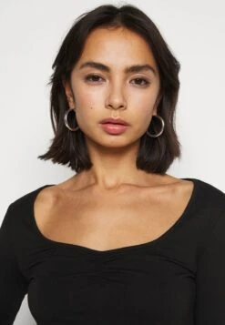 2 PACK - Langarmshirt - Black/white -Even&Odd 2bcee622f4464a2ebe7b5a138dcc2abb