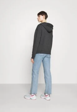 Even&Odd Sweatjacke - Mottled Dark Grey -Even&Odd 382040c7aefa43d4b32996c32327d3a1