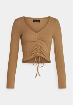 Langarmshirt - Brown