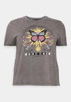 CLARE COLORFUL MYSTICAL - T-Shirt Print - Gray -Even&Odd 46230302ef0b4d26beec51e1b299259c