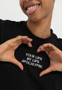 Even&Odd T-Shirt Print - Black -Even&Odd 4cac28fe8d834038987891624e9a4248