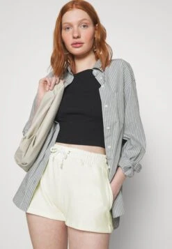 Even&Odd 2 PACK - Shorts - Off White/orange -Even&Odd 50c805814a0f452689e8ac419a4e7d17