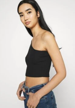 Even&Odd 2 PACK - Top - Black/white -Even&Odd 5240d0d03ded4088b25cfa8f04362b20