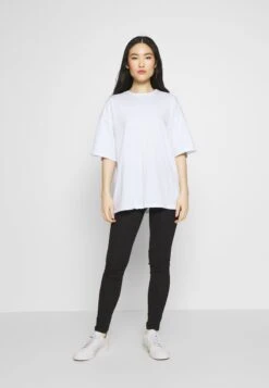 Even&Odd 2 PACK - Leggings - Hosen - Black/mottled Dark Grey -Even&Odd 58d7a621c84540b687cda280ad5114b1