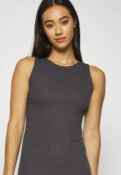 Even&Odd Jerseykleid - Grey Melange -Even&Odd 5d303ec460ff4078bae67edfb3b74a1d