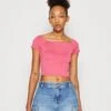 Even&Odd T-Shirt Basic - Pink