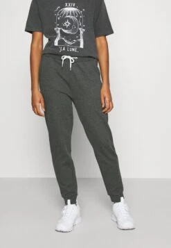 Even&Odd Regular Fit Jogger With Contrast - Jogginghose - Mottled Dark Grey -Even&Odd 70391d3b1a754a64b5b9afeddde97a98 1