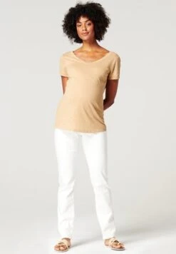 T-Shirt Basic - Light Brown 11 T-Shirt Basic - Light Brown -Even&Odd 7529ee9597a949a9b0607cf2a3ee23fb