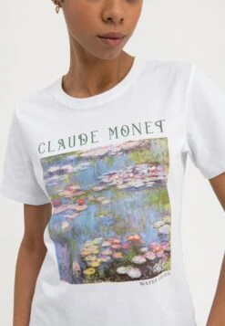 Even&Odd T-Shirt Print - White -Even&Odd 8f917b1d89514d5cad689fd27ebb6f9f