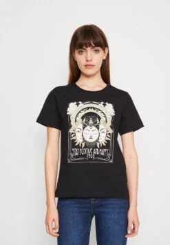 Even&Odd T-Shirt Print - Black