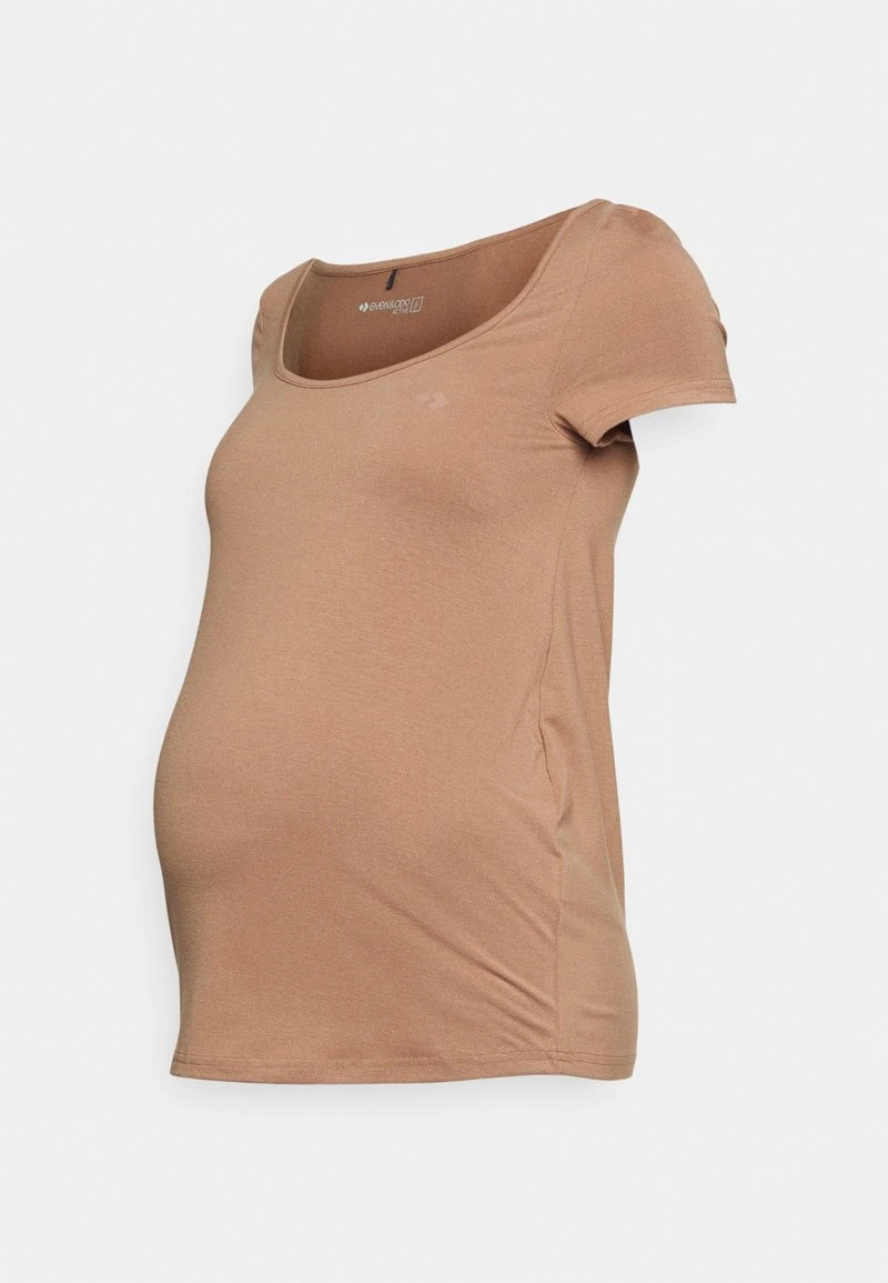 T-Shirt Basic - Light Brown 4 T-Shirt Basic - Light Brown – Bild 4