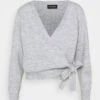 Even&Odd Strickpullover - Mottled Light Grey
