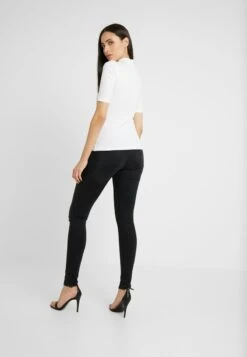 2PACK - T-Shirt Basic - White/black -Even&Odd a5660727772f4db8aa19b8af515f6d01