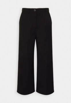 Even&Odd TAILORED WIDE LEG CULOTTE - Stoffhose - Black -Even&Odd a56d46d49a244588a529a362d6c0030e 1