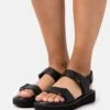 Plateausandalette - Black