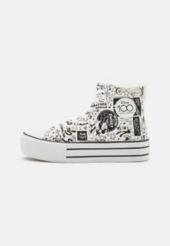 Even&Odd DISNEY D100 - Sneaker High - Black/white
