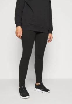 2 PACK - Leggings - Hosen - Black/grey -Even&Odd c0184603b5654b4f9c2753159f2eb3f8