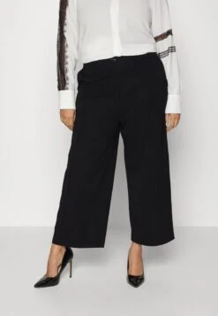 TAILORED WIDE LEG CULOTTE - Stoffhose - Black 11 TAILORED WIDE LEG CULOTTE - Stoffhose - Black -Even&Odd c29ff6cdb3084252bd13d0423f49c198 1