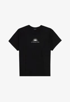 T-Shirt Print - Black -Even&Odd c3436cd1a4d245699aefbd67ab494adb