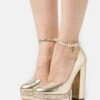 Even&Odd Plateaupumps - Gold