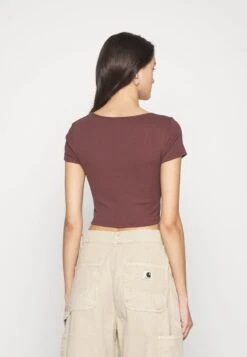 Even&Odd T-Shirt Print - Brown -Even&Odd c7f095d262af46e89f5f555ed8139ba6