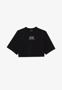 Even&Odd T-Shirt Print - Black -Even&Odd d5100120c8704b629d22c8a049dbcda1