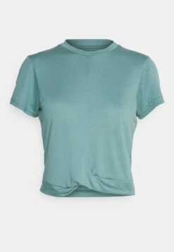 T-Shirt Basic - Blue-grey -Even&Odd f010a9a64c8048fabaacb769cbd9e188