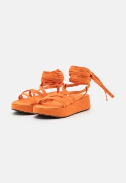 Even&Odd Plateausandalette - Orange -Even&Odd f0c702195c9241f380cc2250f0d91681