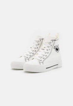 Even&Odd LOVE - Sneaker High - White/black 8 Even&Odd LOVE - Sneaker High - White/black -Even&Odd f566ee2e3159495b8a9310c69af3b53e