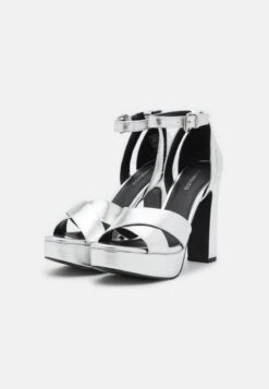 Even&Odd High Heel Sandalette - Silver -Even&Odd fbcd9eec41ce4608b3330095fd6e021a