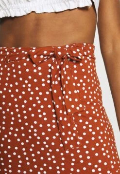 Even&Odd Minirock - Brown/white -Even&Odd fc0ba9c0fdf045d2bcc21aaeb0b2a1bb